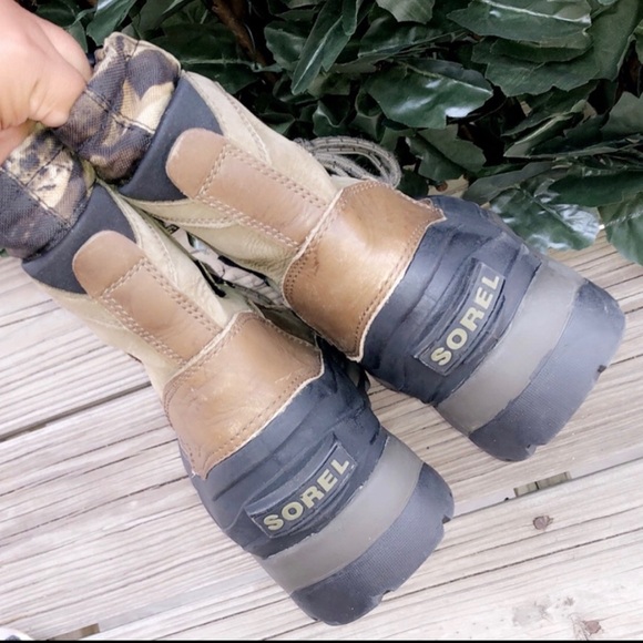 Sorel Mens Conquest Camo Snow Boots